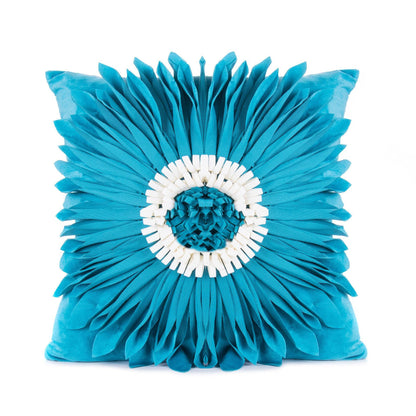 3D Flower Tufted Pillow