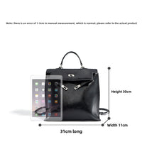Luxe Signature Kelly Weekender - Genuine Leather