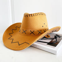 The Marlowe Wide-Brim Western Sun Hat — Breathable & Packable