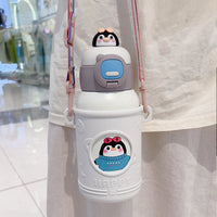 Cartoon Bear Insulated Kids Water Bottle