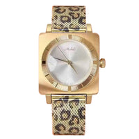Luxe Leopard Strap Watch
