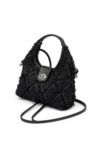 Mini Denim Luxe Crossbody Bag