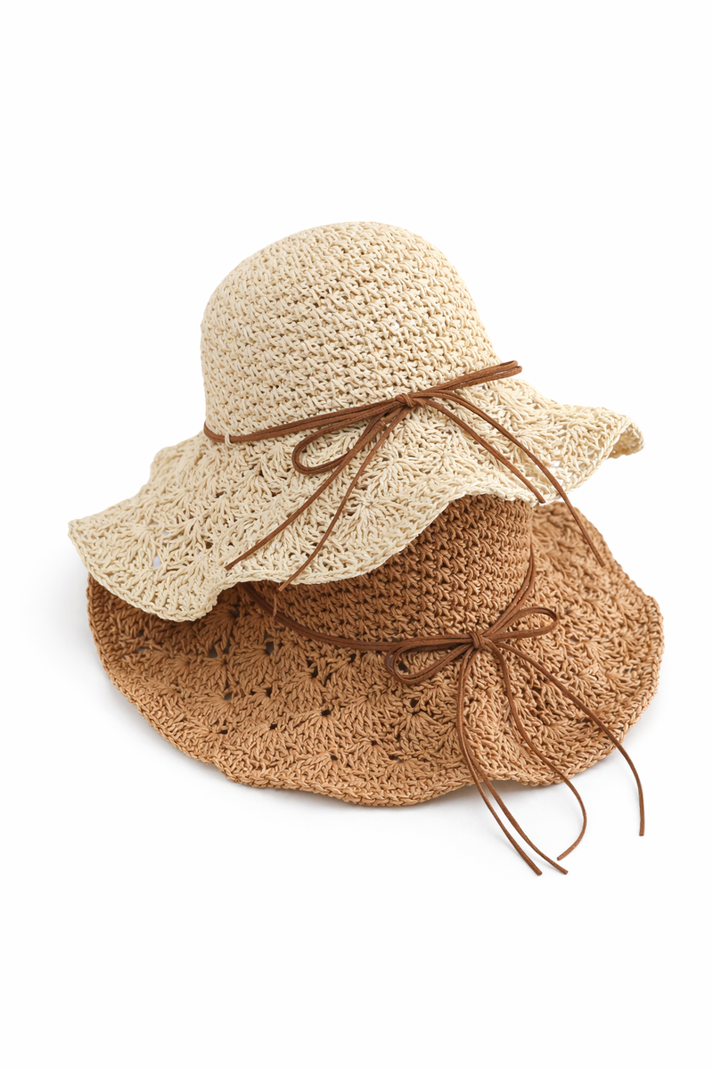 Chic Wide Brim Straw Hat ☀️