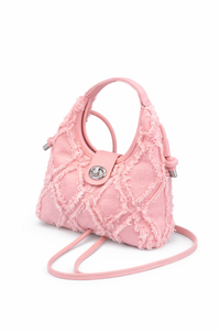 Mini Denim Luxe Crossbody Bag