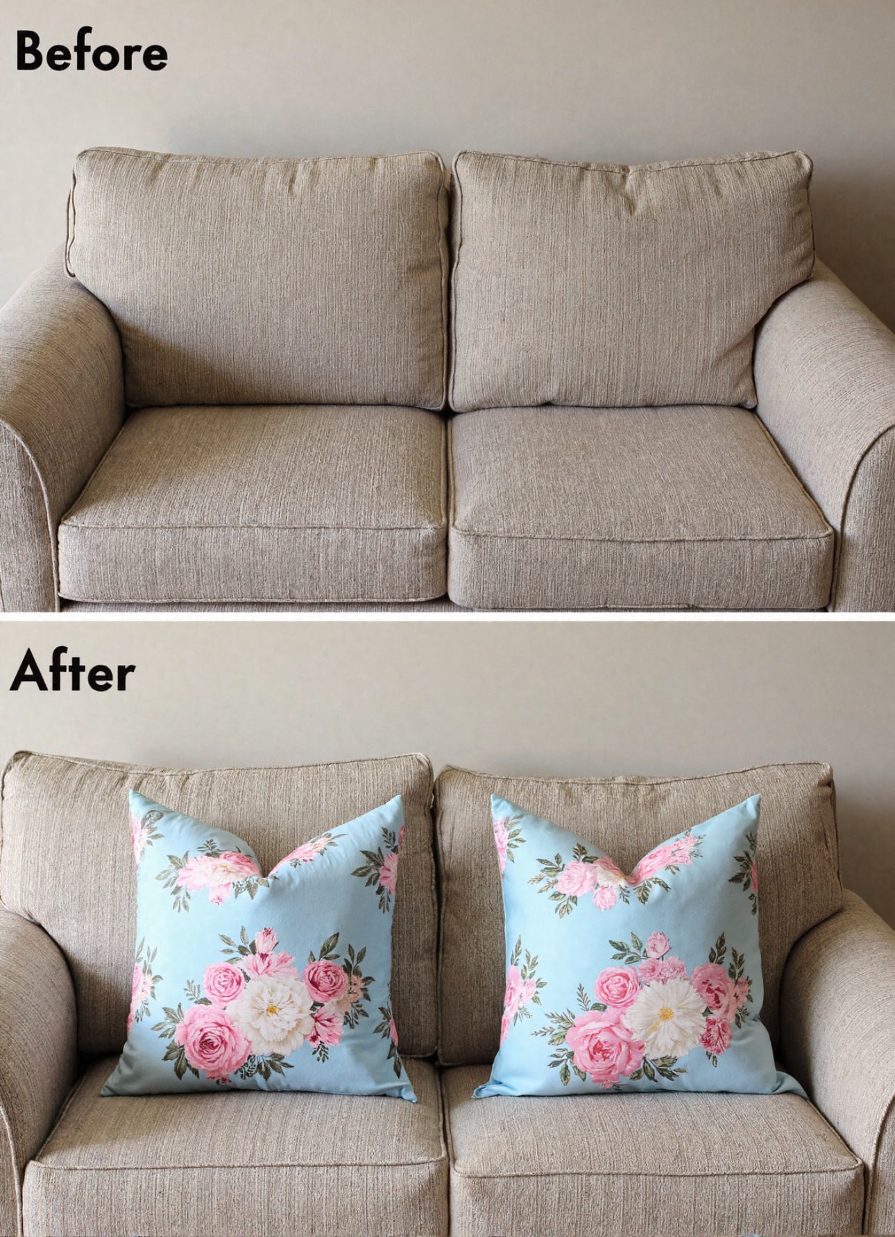 Vintage Bloom Pillow Set (2-Pack)