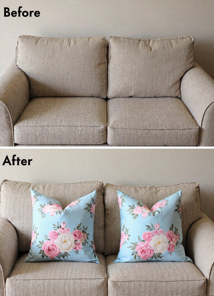 Vintage Bloom Pillow Set (2-Pack)