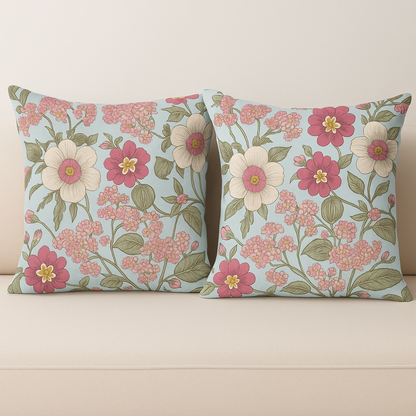 Vintage Bloom Pillow Set (2-Pack)