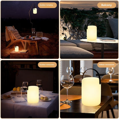 Atmosphere LED Lantern – Rechargeable Ambient Lamp with Remote Control
