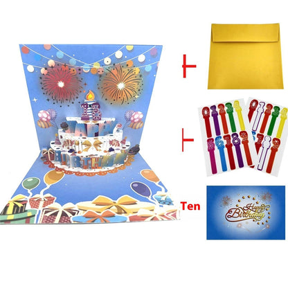 Deluxe 3D Pop-Up Birthday Card