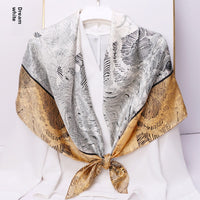 The Mulberry Square Silk Scarf