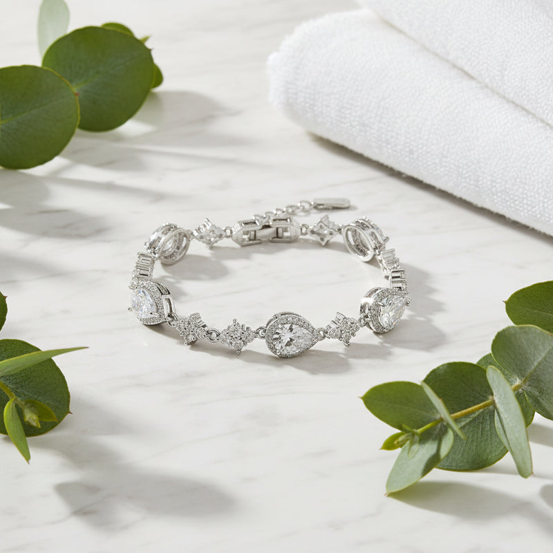 Sparkling Zircon Bracelet