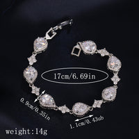 Sparkling Zircon Bracelet