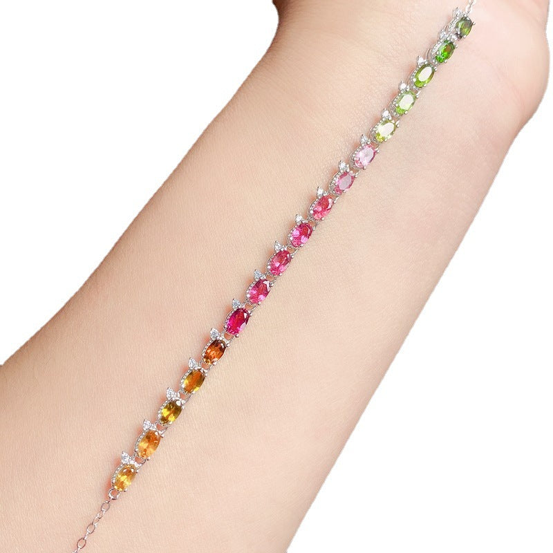 Aurora Luxe Gem Bracelet