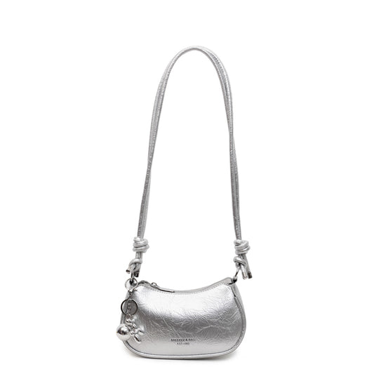 Aria Luxe mini crossbody bag with phone case pendant
