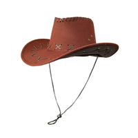 The Marlowe Wide-Brim Western Sun Hat — Breathable & Packable