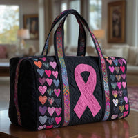 Luxe Quilted Carry-All Gym & Travel Bag