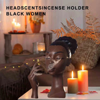 Decorative Resin Head Incense Burner