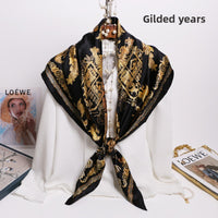 The Mulberry Square Silk Scarf