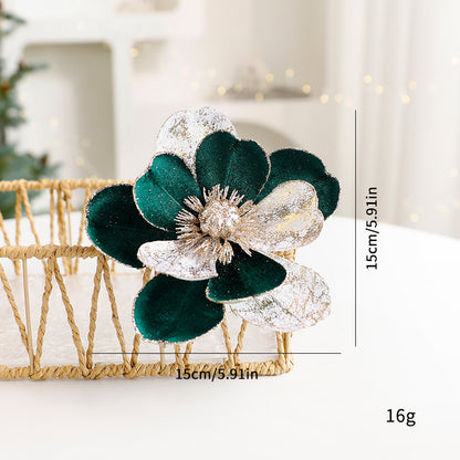 Christmas Flower Ornaments - Decorations
