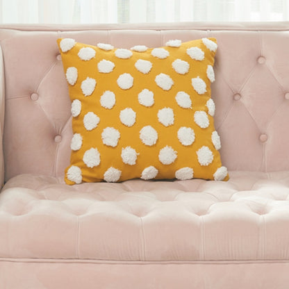 New Nordic Moroccan Tufted Dots Pillow