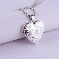 Love Heart Heart Pendant Necklace