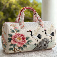 Luxe Quilted Carry-All Gym & Travel Bag