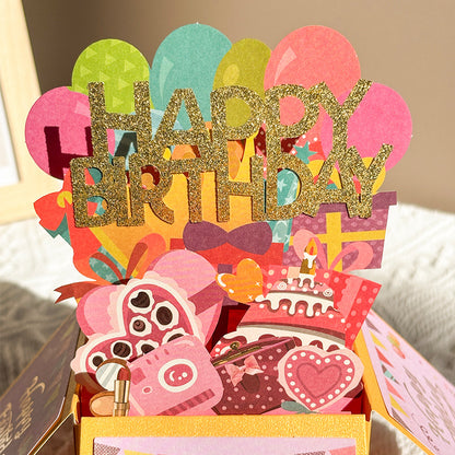 Signature 3D Birthday Surprise Card