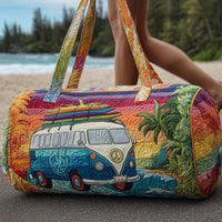 Luxe Quilted Carry-All Gym & Travel Bag