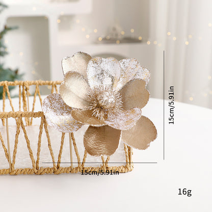 Christmas Flower Ornaments - Decorations