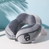 Ergonomic U-Shaped Travel Neck Pillow