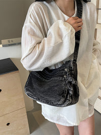 Harajuku Street Canvas Crossbody Shoulder Bag
