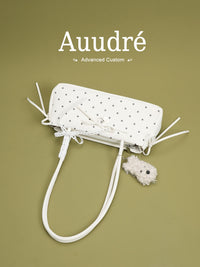 The Margaux Polka Dot Shoulder Bag