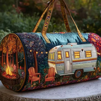 Luxe Quilted Carry-All Gym & Travel Bag