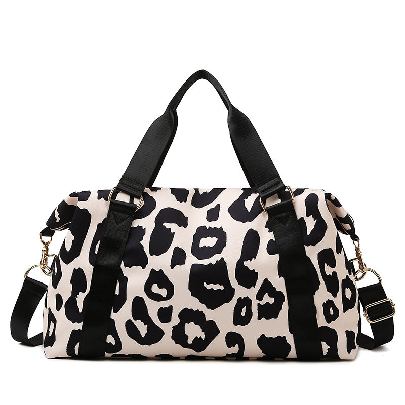 JetSet Leopard Travel Tote