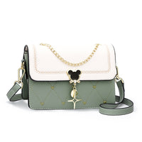 AriaLuxe 2025 Season Edit - Genuine Leather Crossbody with Raffia Set