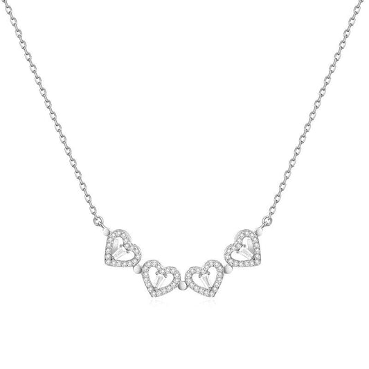 Trefle Clover Heart Necklace