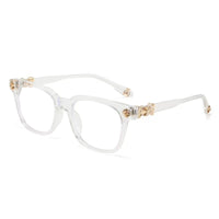 Square Blue Light Blocking Glasses with UV Protection – Minimal Style