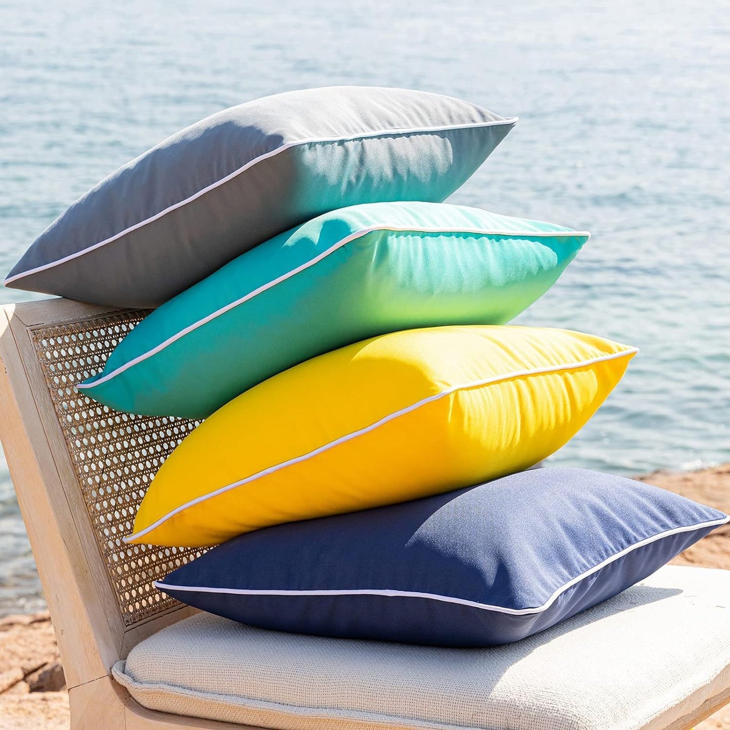 Waterproof Outdoor Pillow Covers – Modern Patio & Garden Décor