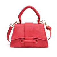 AriaLuxe Square Luxe Mini Crossbody - Women's All-Match PU Handbag