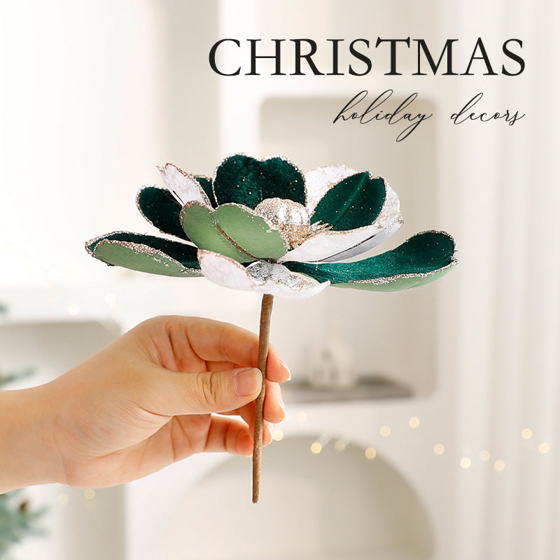 Christmas Flower Ornaments - Decorations