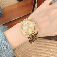 Luxe Leopard Strap Watch