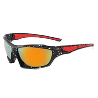 AriaLuxe Sport Sunglasses – Oval Frame with Mirrored Lenses
