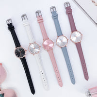 AriaLuxe Coldwind Minimalist Lady Watch - Elegant Quartz Timepiece