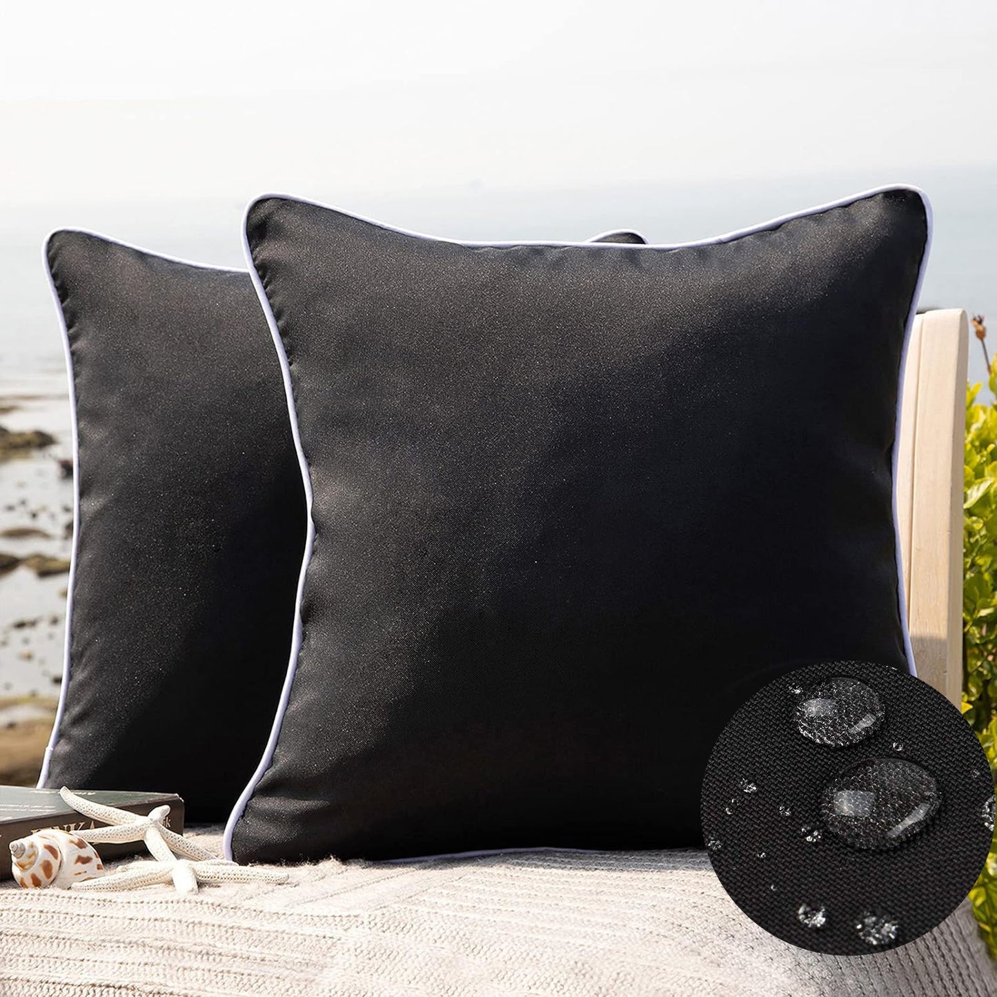 Waterproof Outdoor Pillow Covers – Modern Patio & Garden Décor