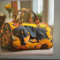 Luxe Quilted Carry-All Gym & Travel Bag
