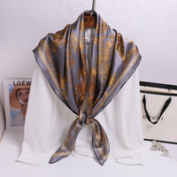 The Mulberry Square Silk Scarf