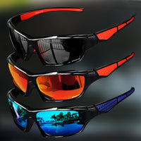 AriaLuxe Sport Sunglasses – Oval Frame with Mirrored Lenses
