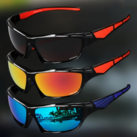 AriaLuxe Sport Sunglasses – Oval Frame with Mirrored Lenses