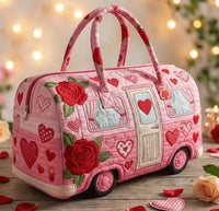 Luxe Quilted Carry-All Gym & Travel Bag