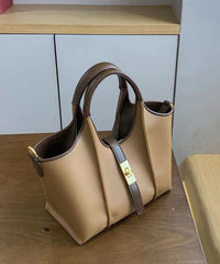 AriaLuxe Parisian Bucket Crossbody - European Retro Spacious Tote